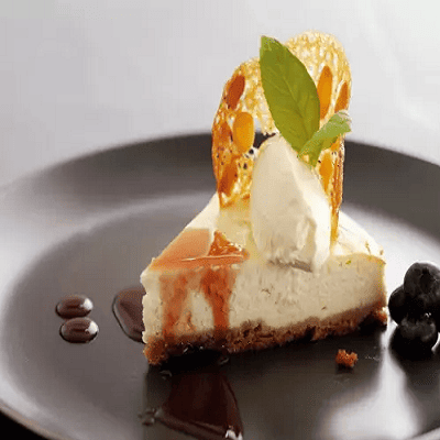 CHESCAKE DE JENGIBRE Y MIEL